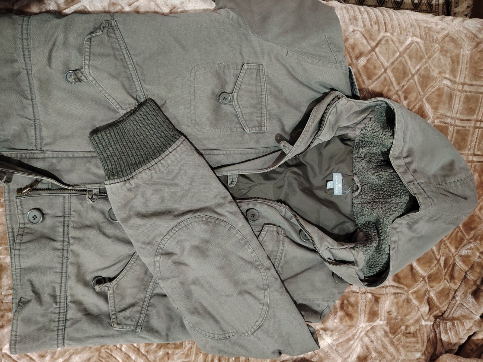 Veste vert militaire 