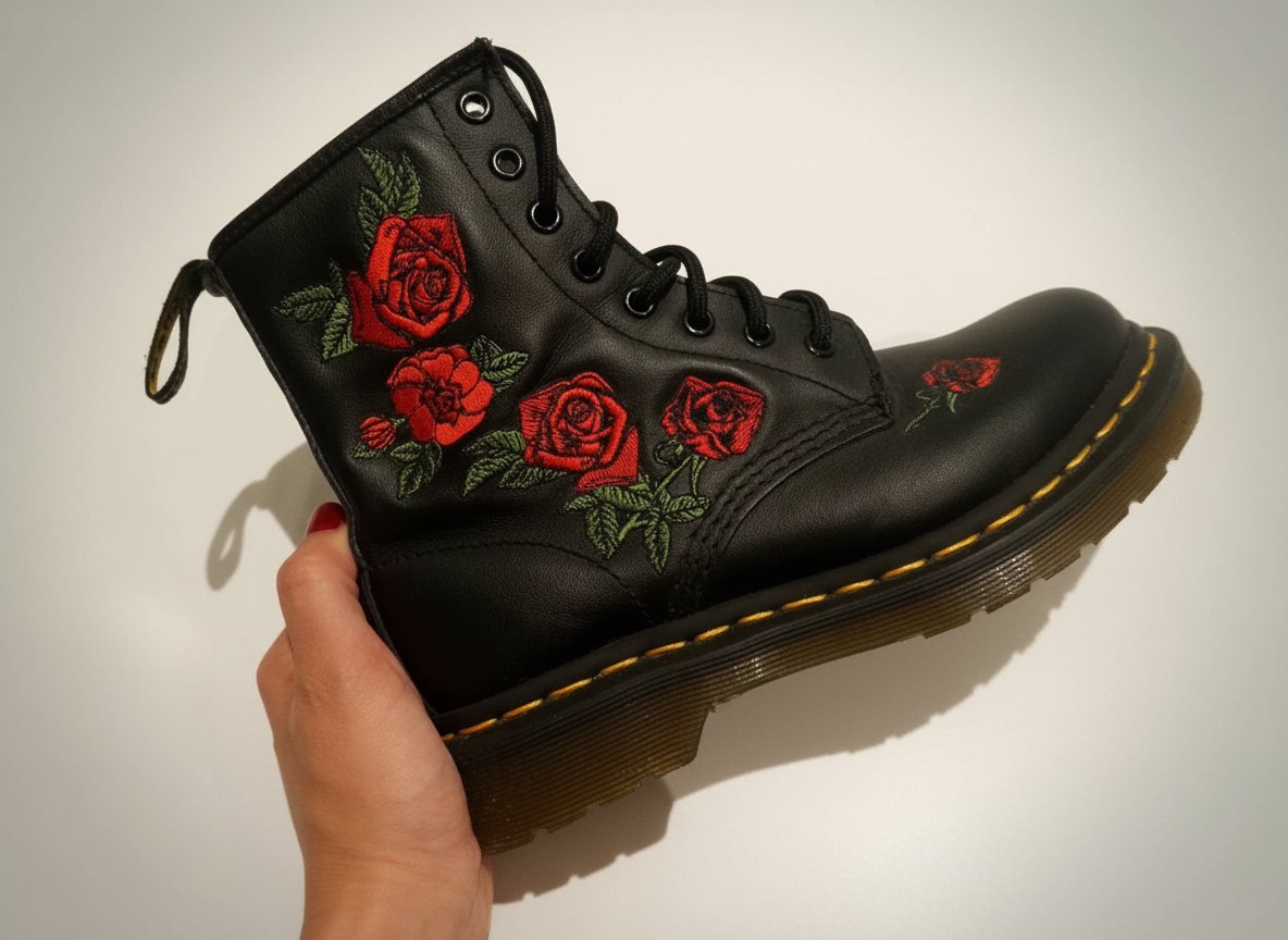 Dr.Martens boots vonda floral