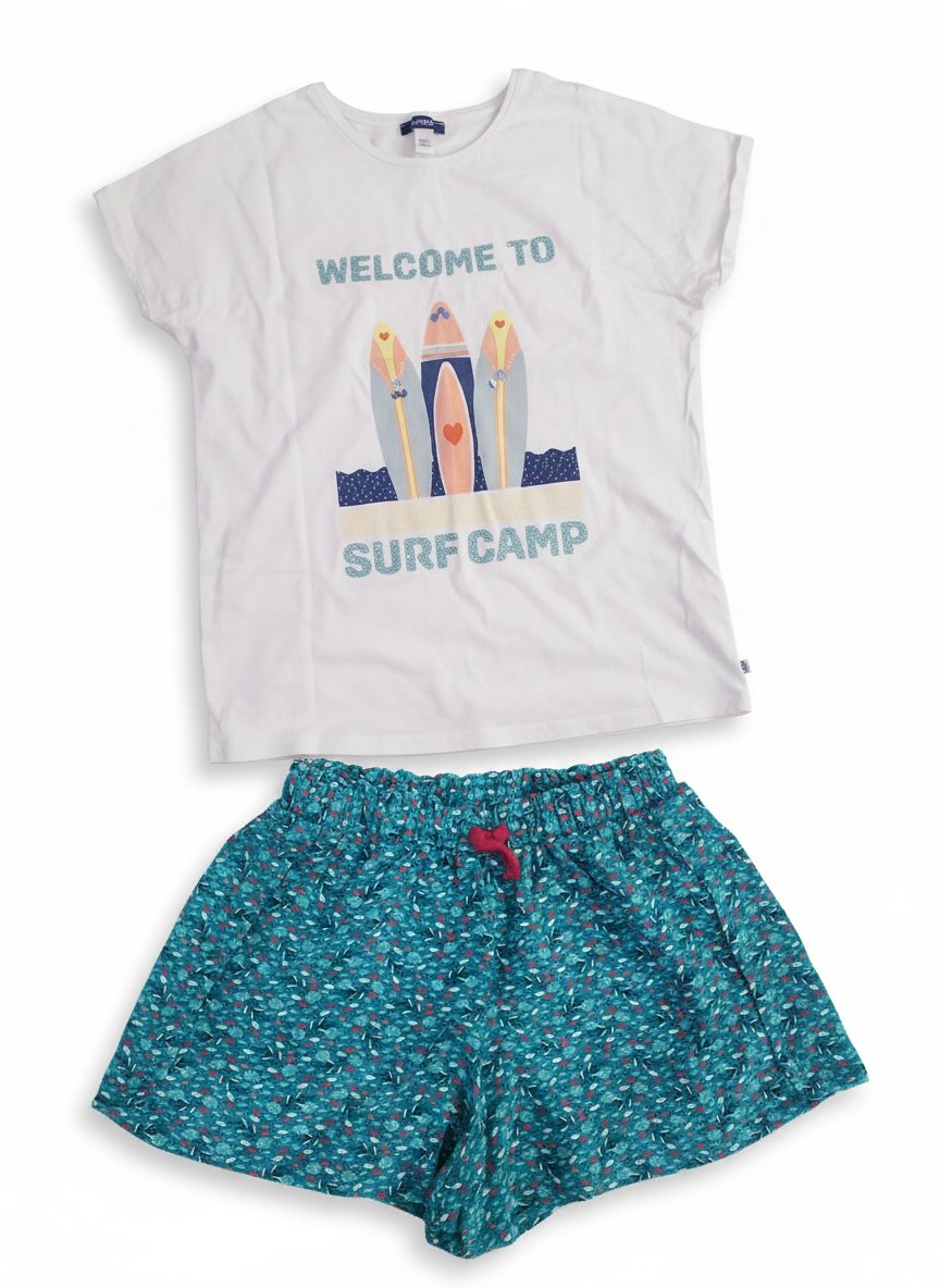 Tenue short et pull