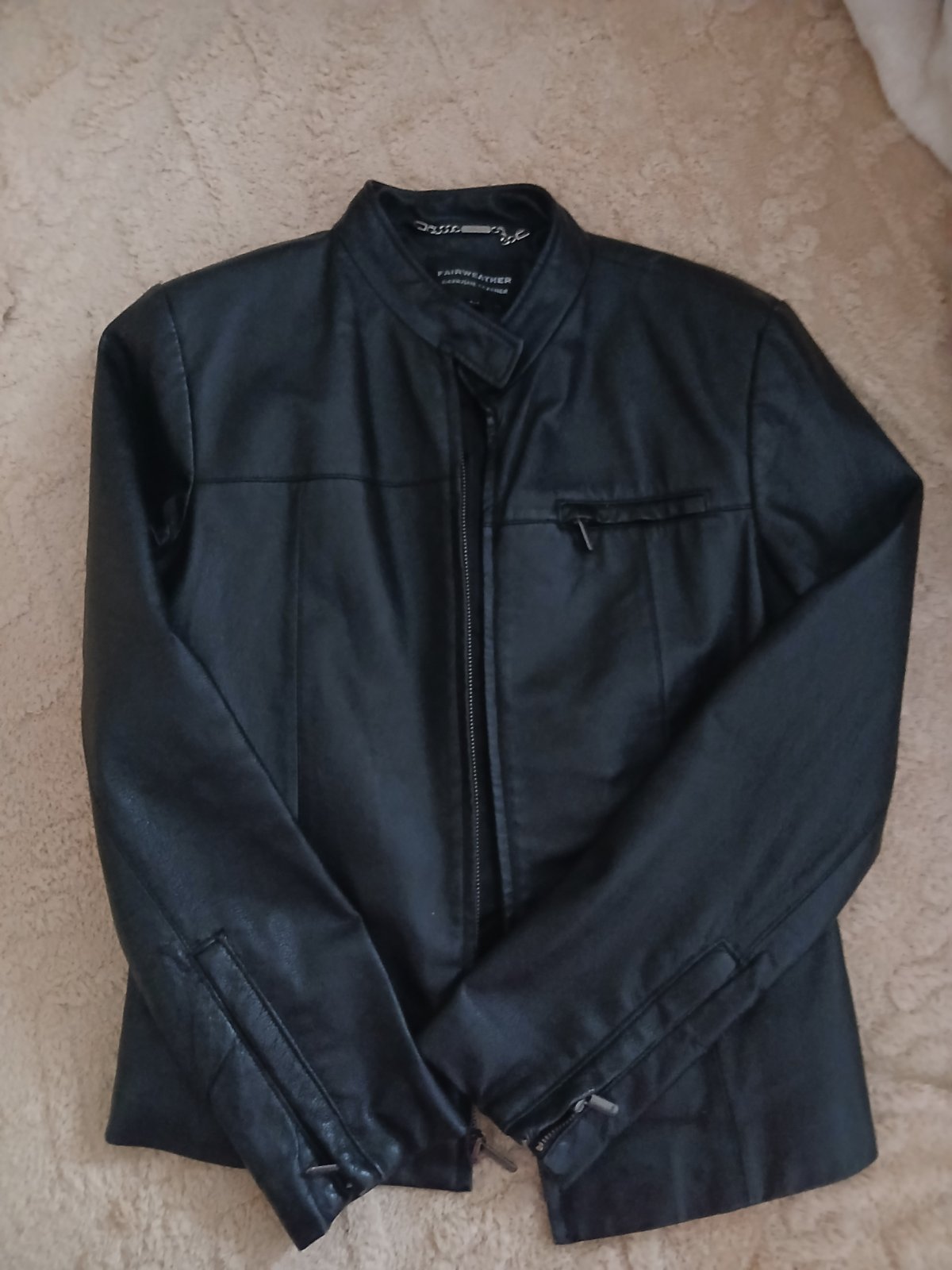 Veste cuir 