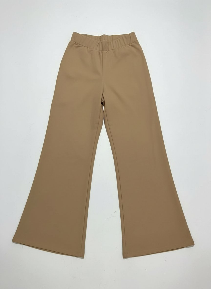 Pantalon beige ample 