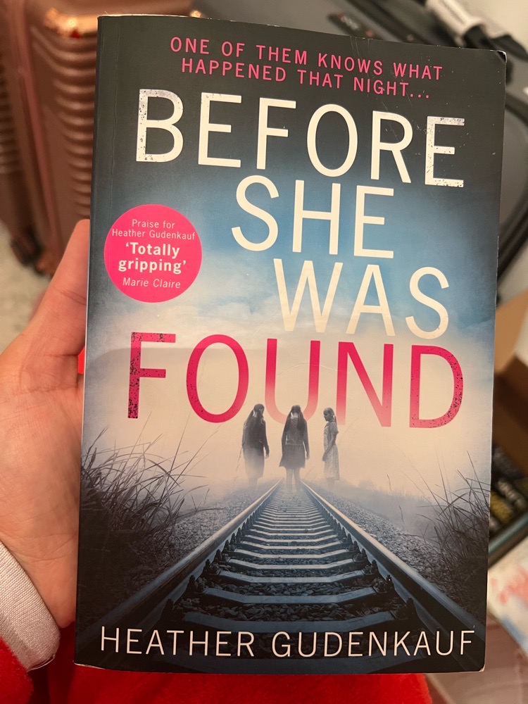 Book " Before she was found" 