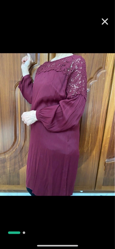Tunique (broderie anglaise) de la marque Promod taille 44 