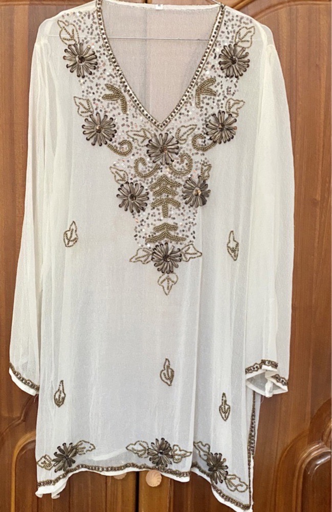 tunique/robe brodée 