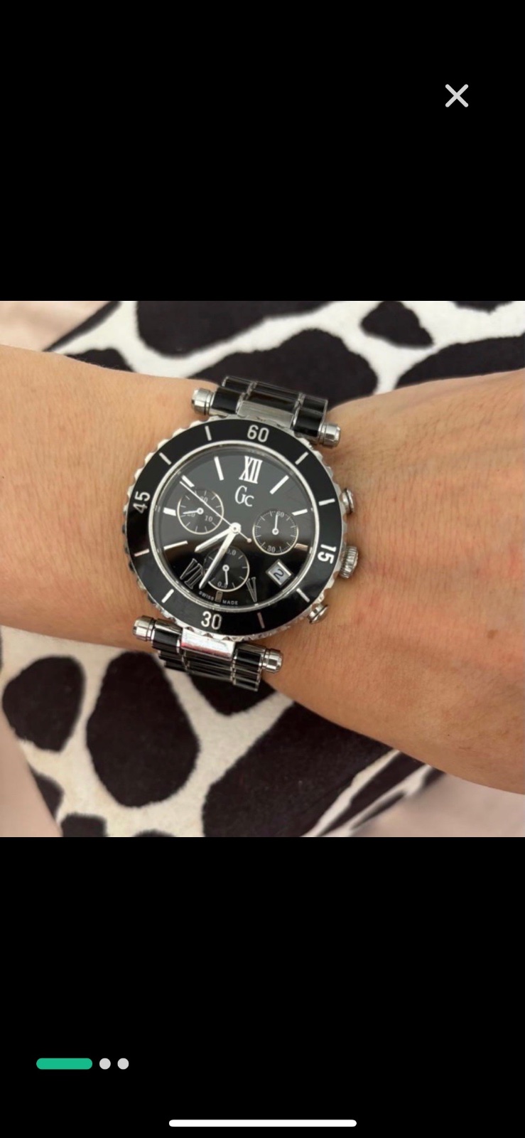 Montre authentique gc  sans boite et  sans papier 