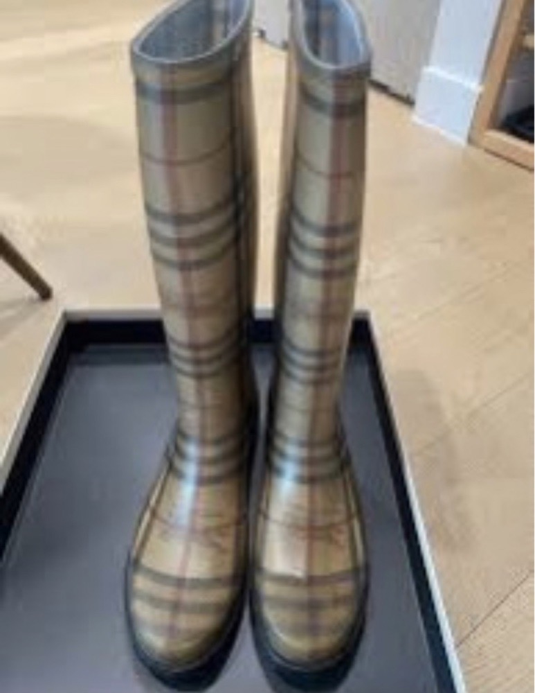 bottes Burberry authentique 