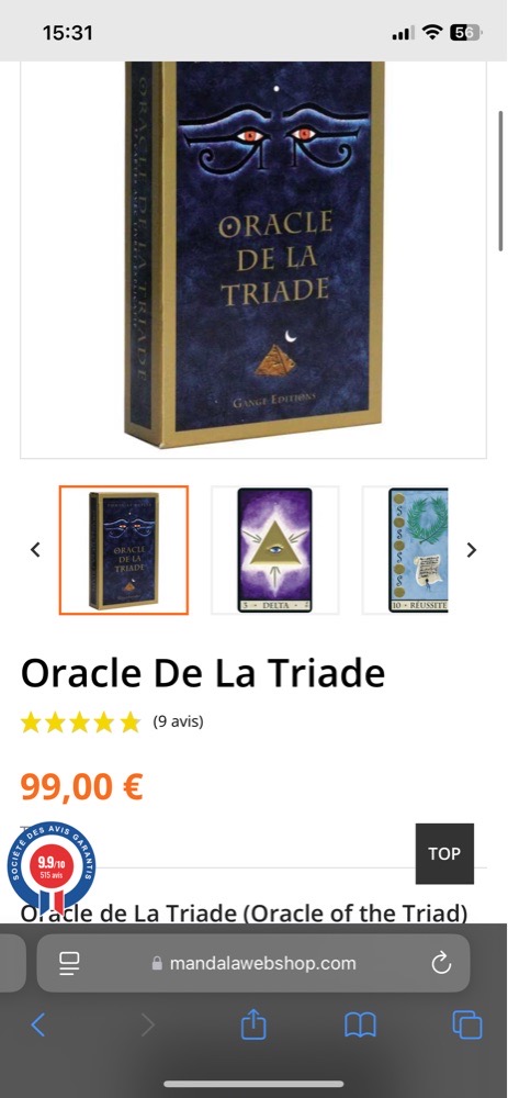 Tarot cards 