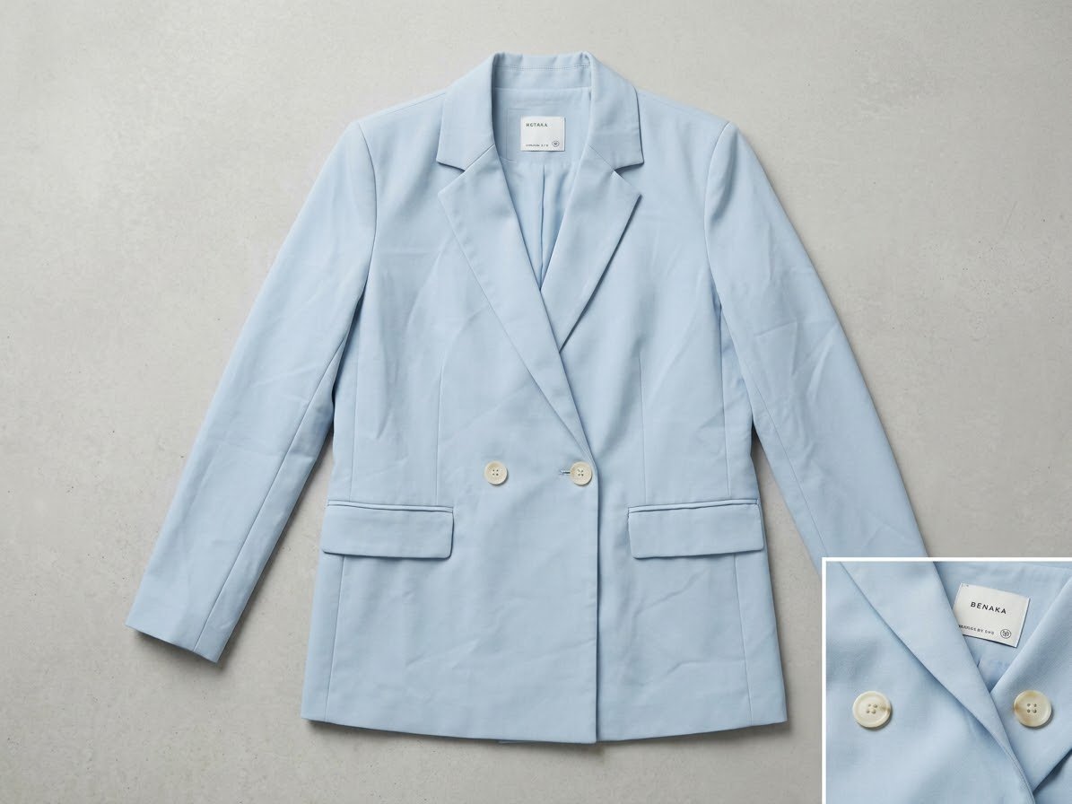 Blazer bleu ciel 