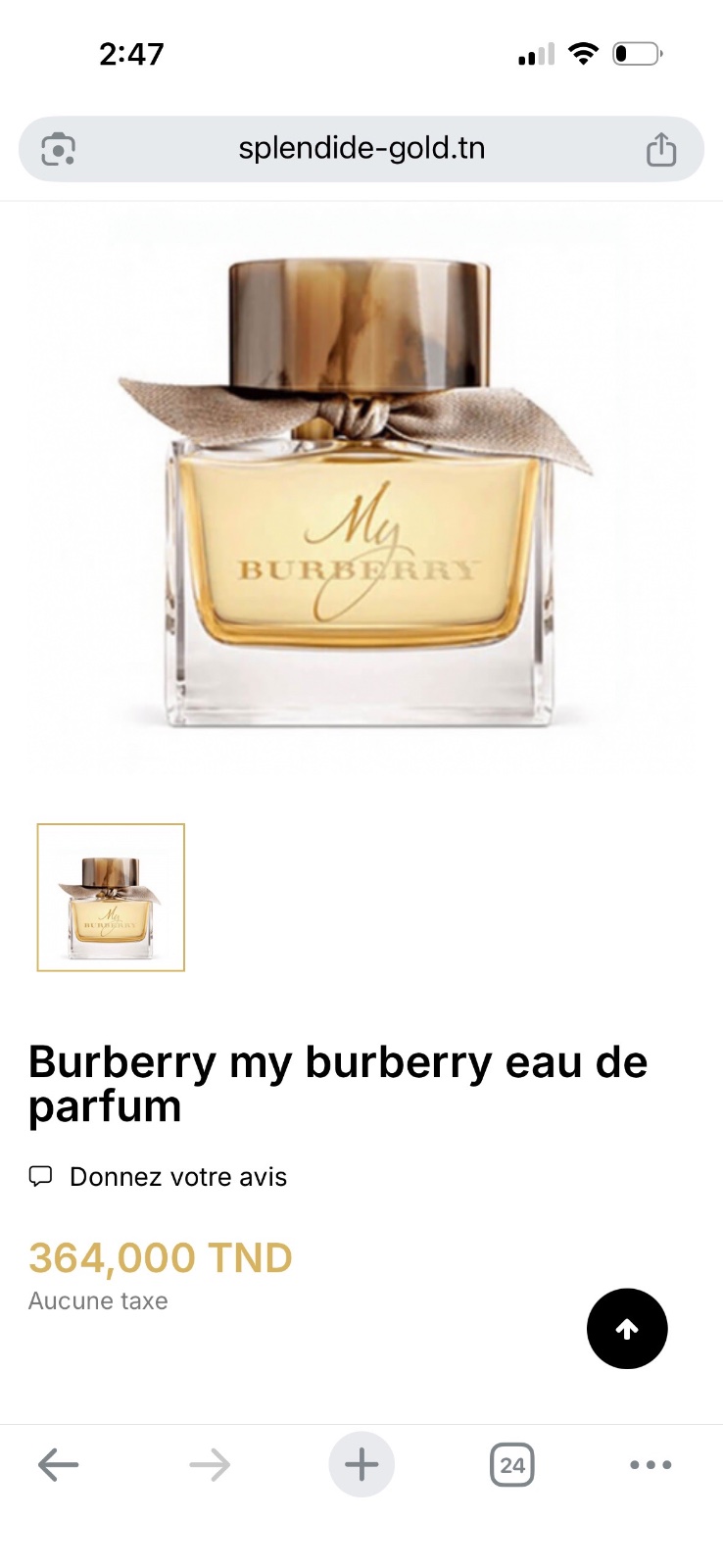 Parfum my burberry (50ml)