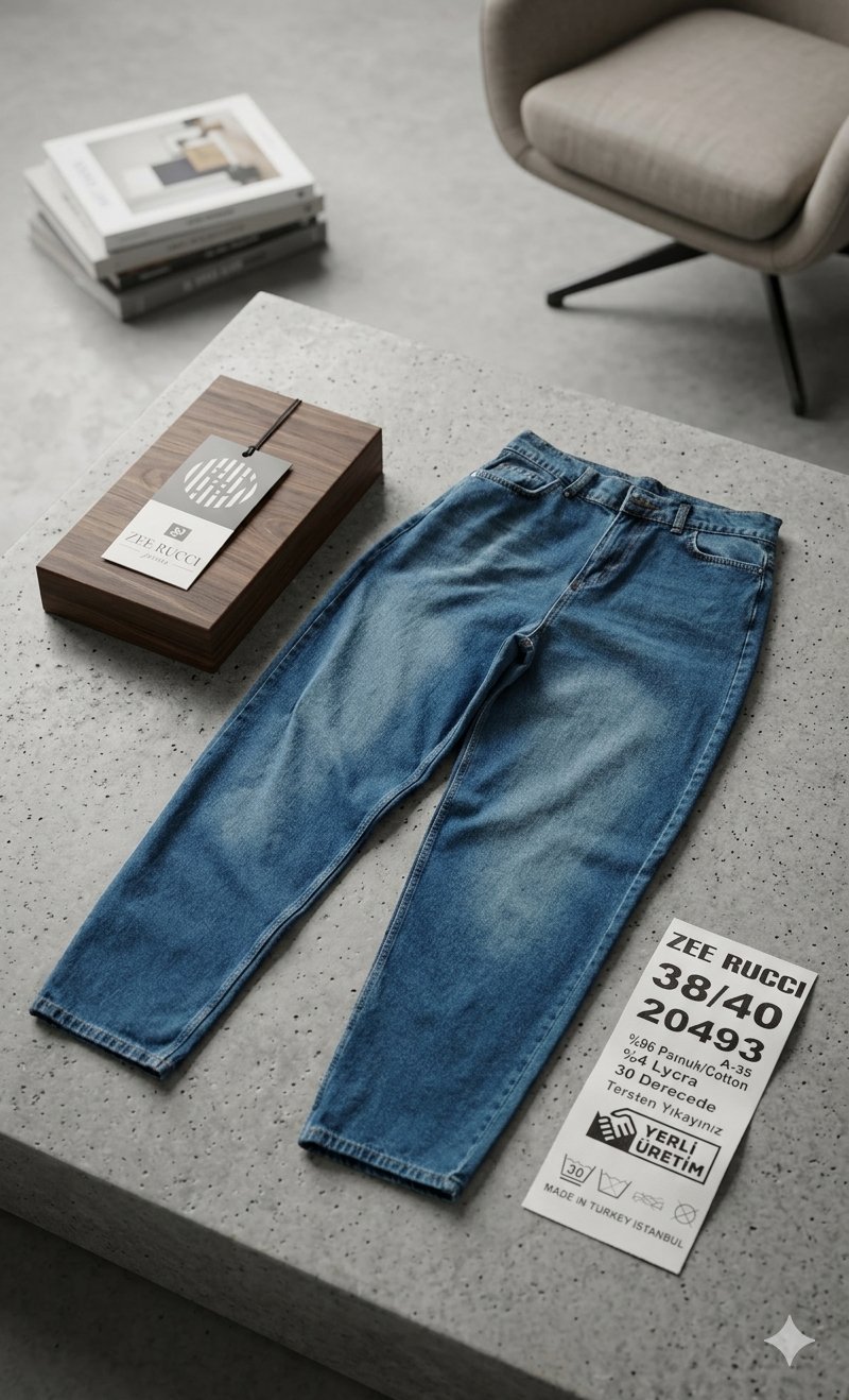 Promo ⚡⚡⚡Jeans Baggy Tendance & Confortable – Taille 38/40 made in Turkey