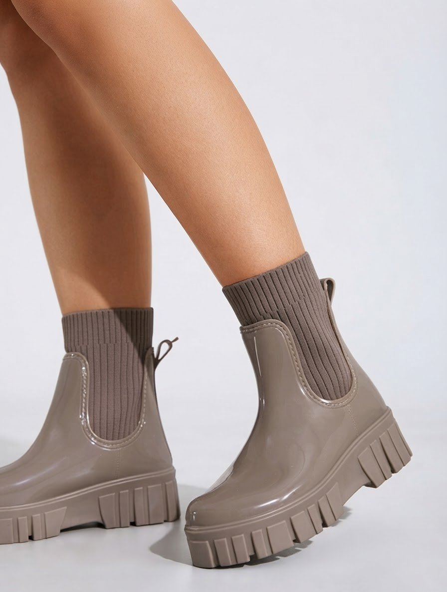 Bottines Chelsea à Plateforme pour Femmes Sugarpunk – Chaussures d'Automne Confortables et Polyvalentes
