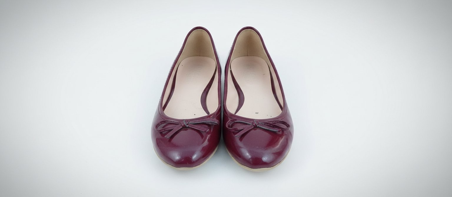 Ballerines bordeaux DRGBA - Pointure 38
