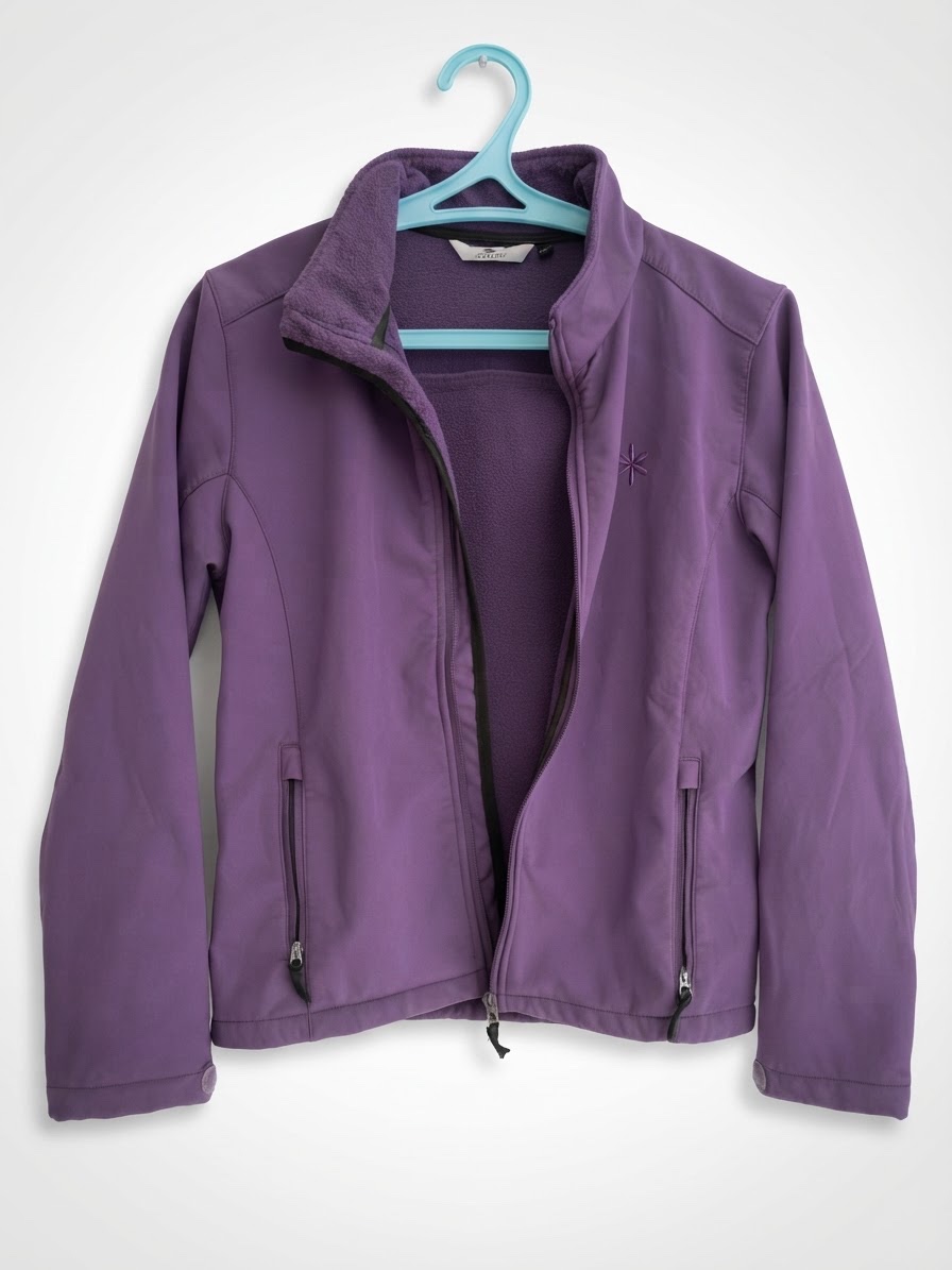 Veste de sport violette