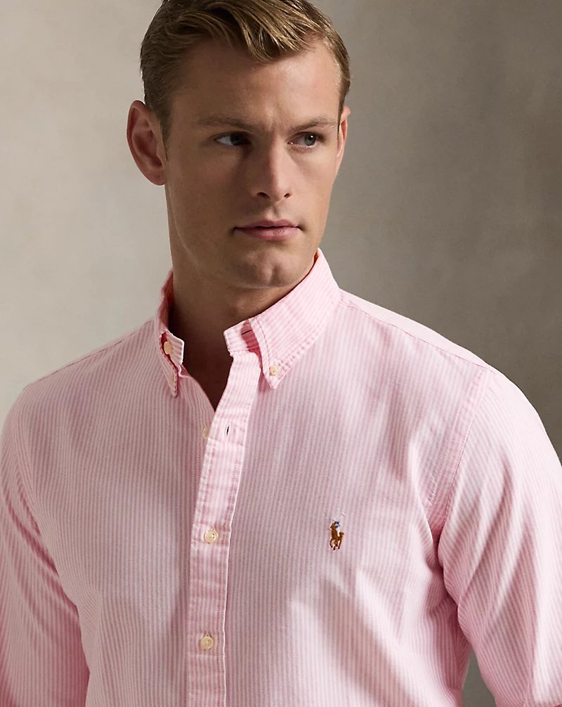 Chemise Polo Ralph Lauren Oxford à rayures taille L 