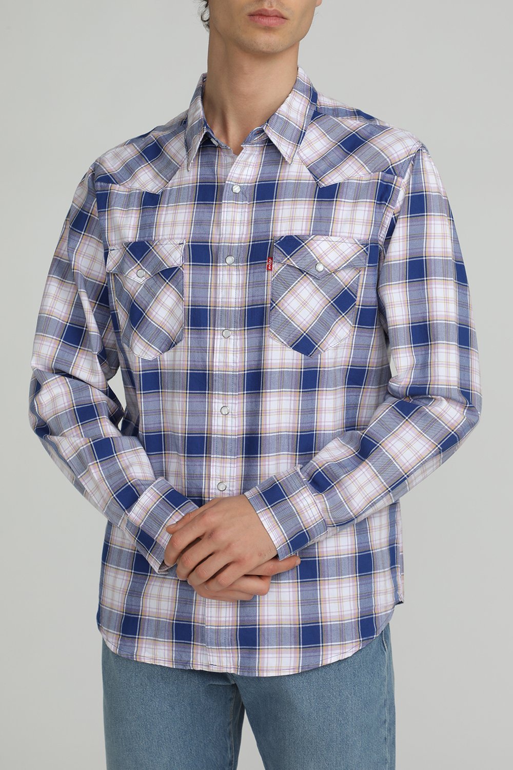 Chemise à carreaux Levi's taille L