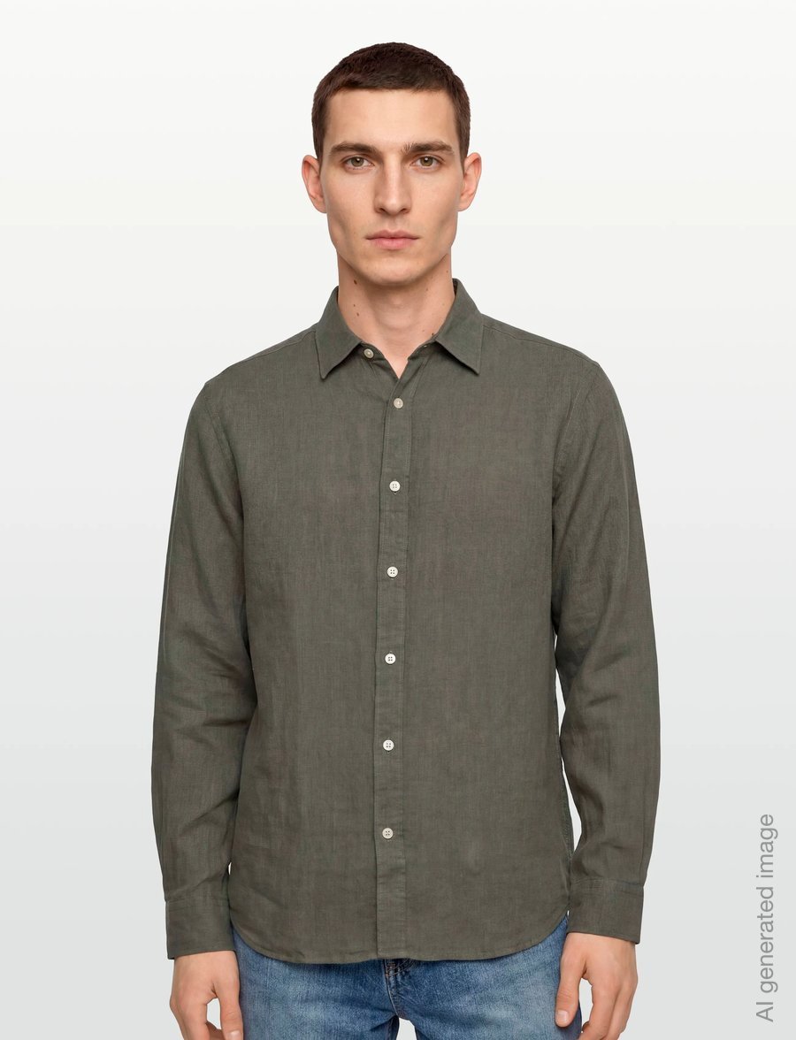 Chemise en lin taille M