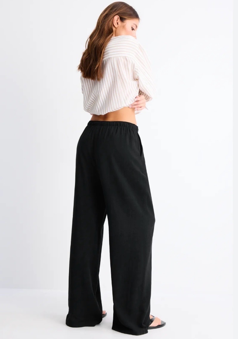 Pontallon large noir primark 🖤