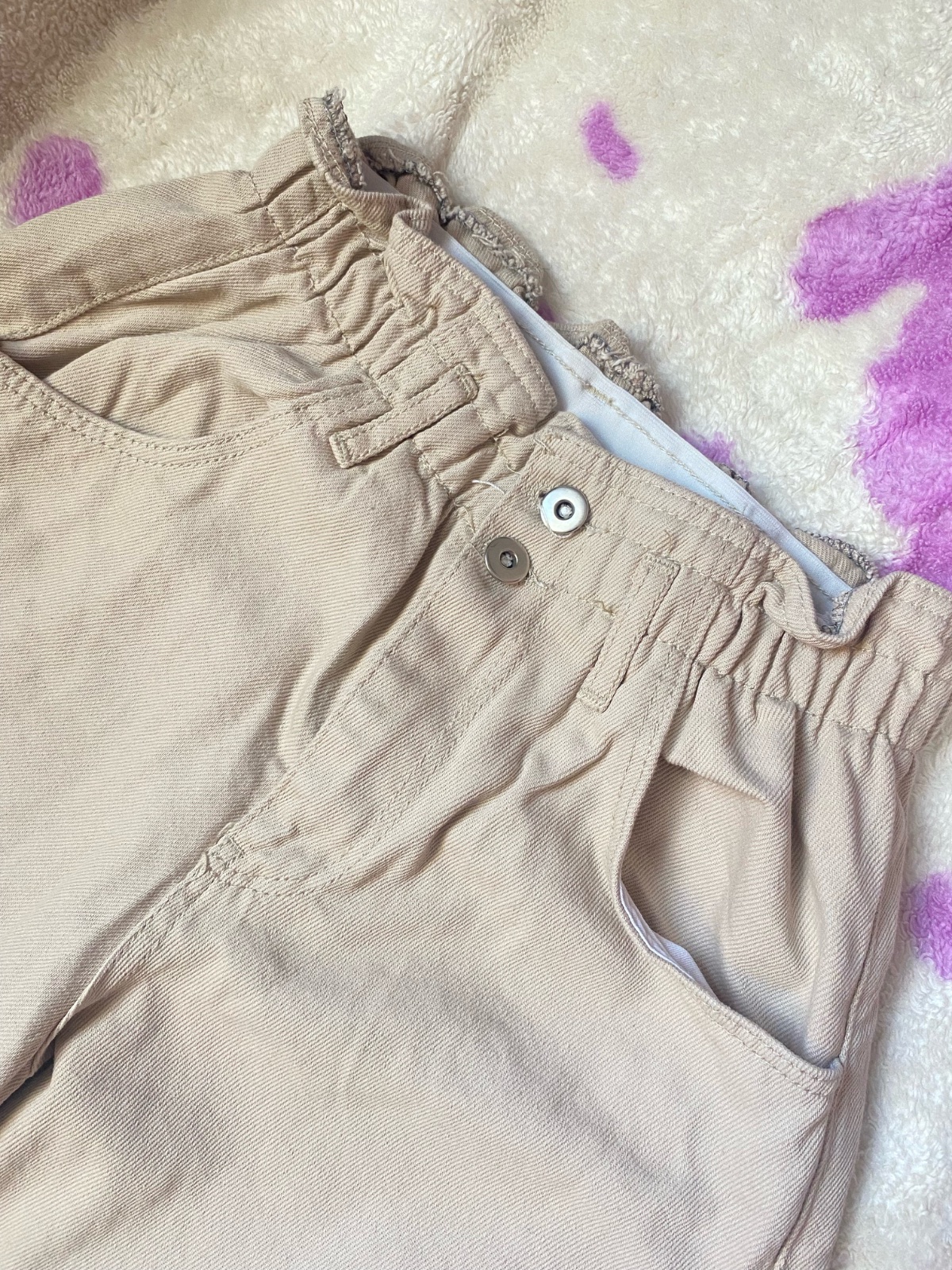 Pontallon large beige Neuf 🤩