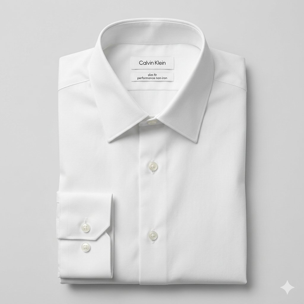 Chemise Homme Blanche Coupe Ajustée - Chic et Confortable