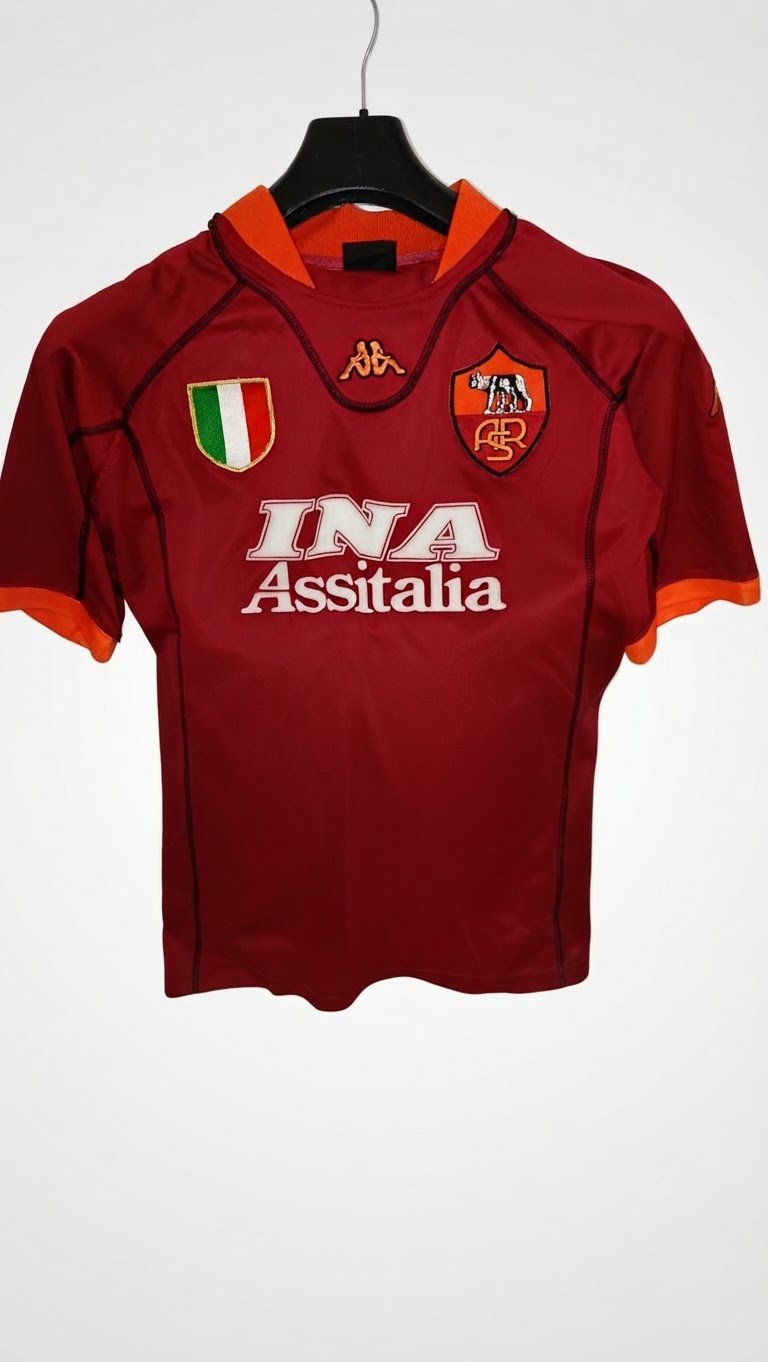 Maillot AS Rome historique 