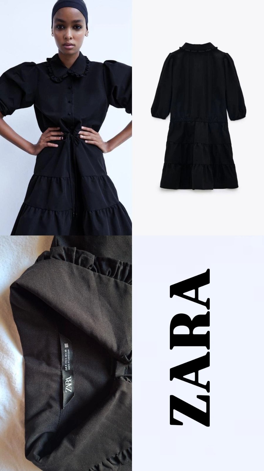 Robe ZARA noire