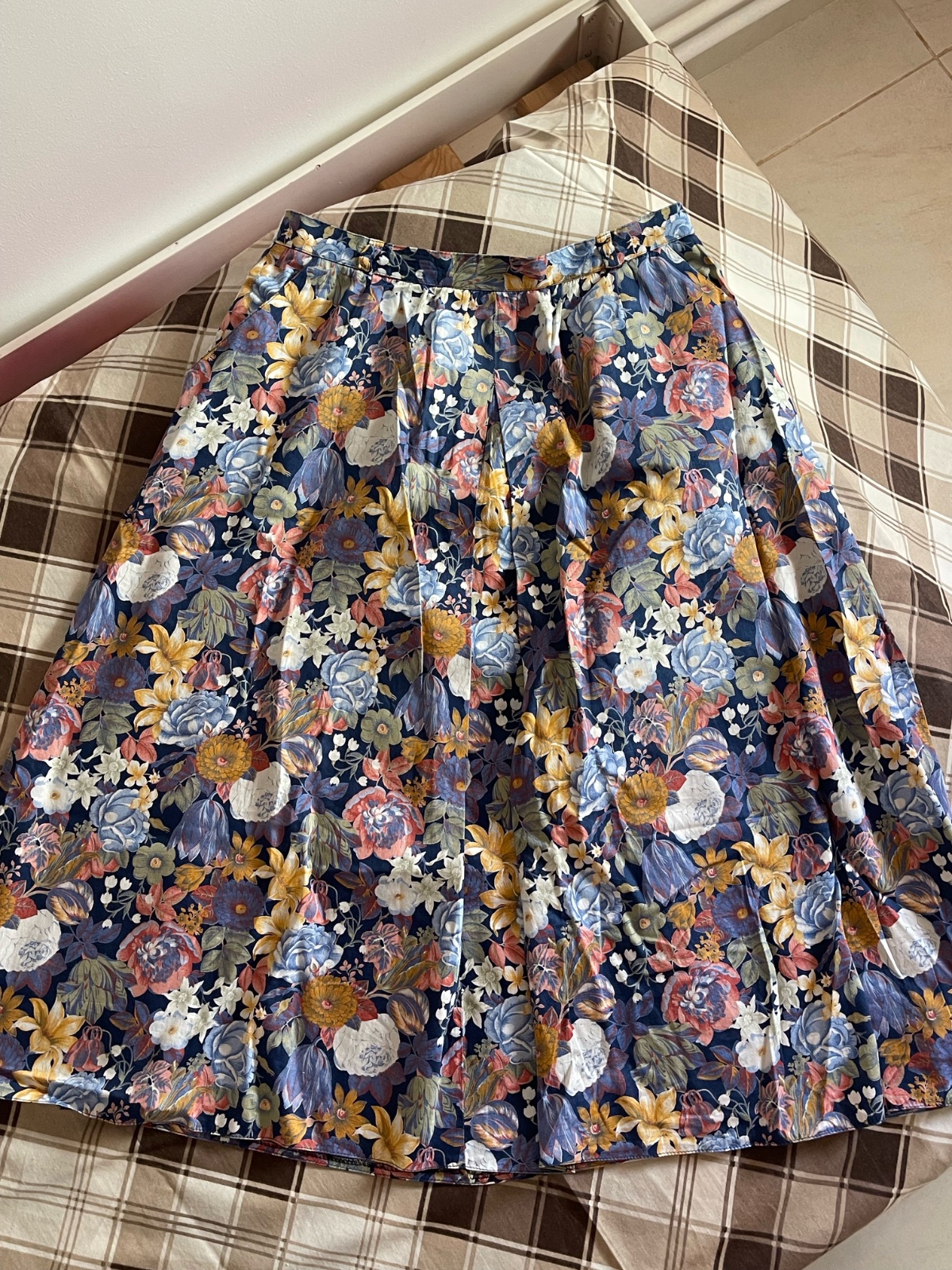 Jupe midi vintage
