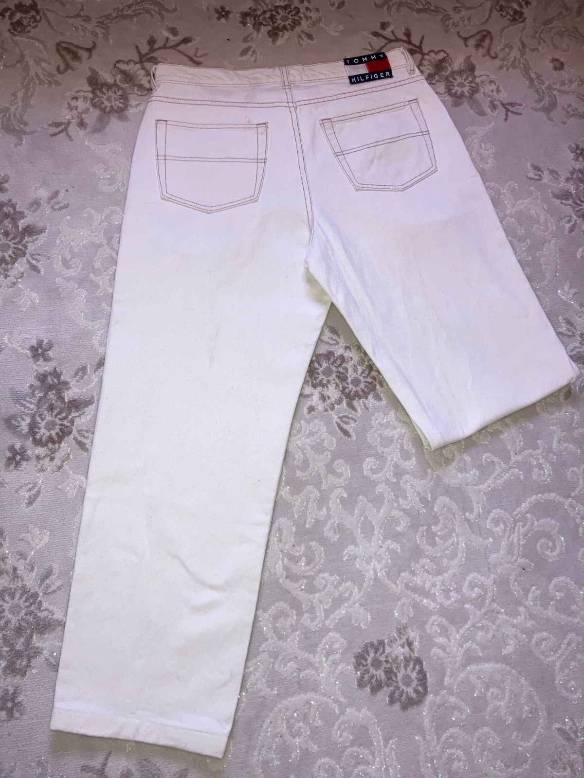 Jean Tommy Hilfiger blanc ✨