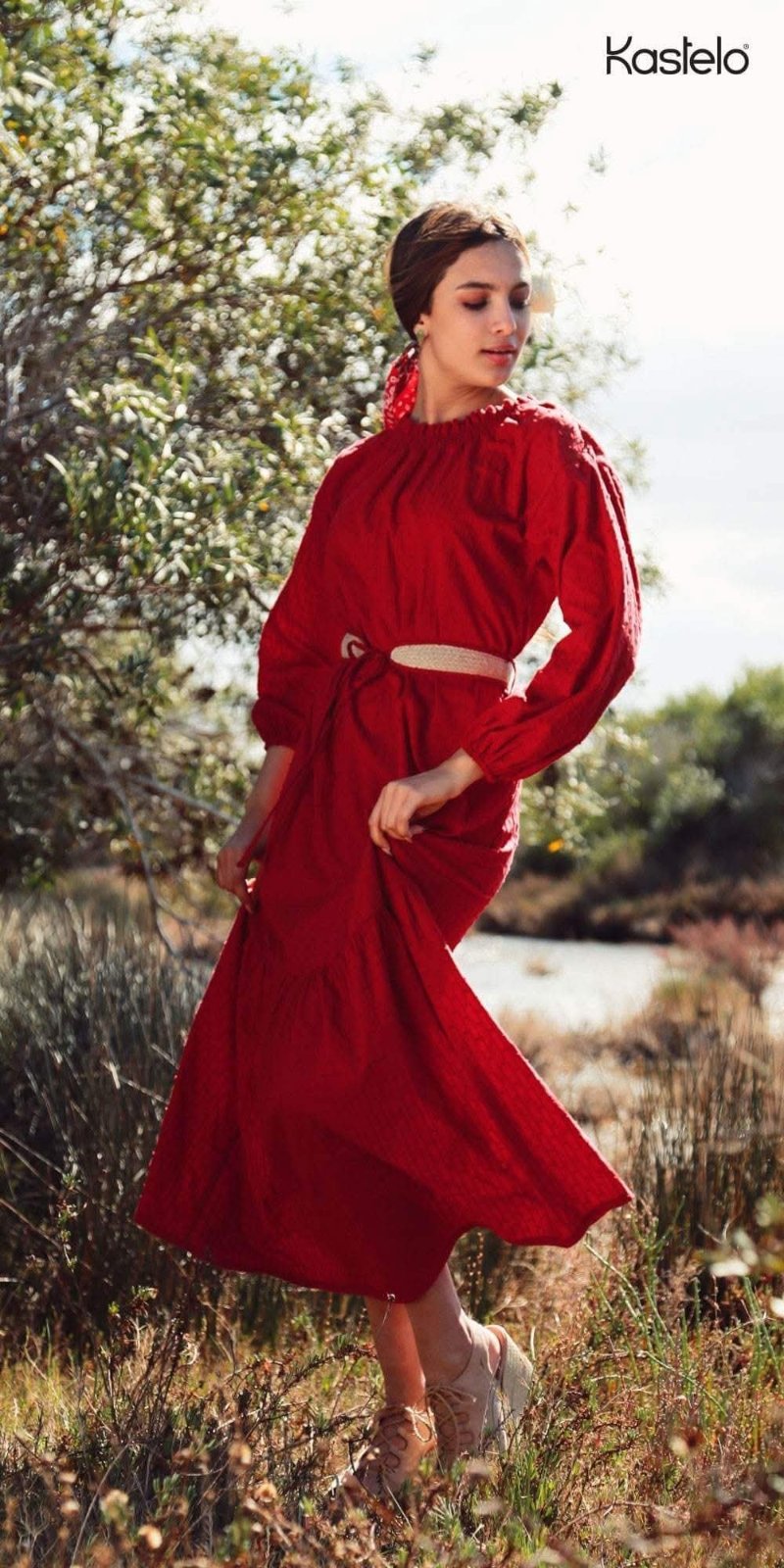 Robe rouge