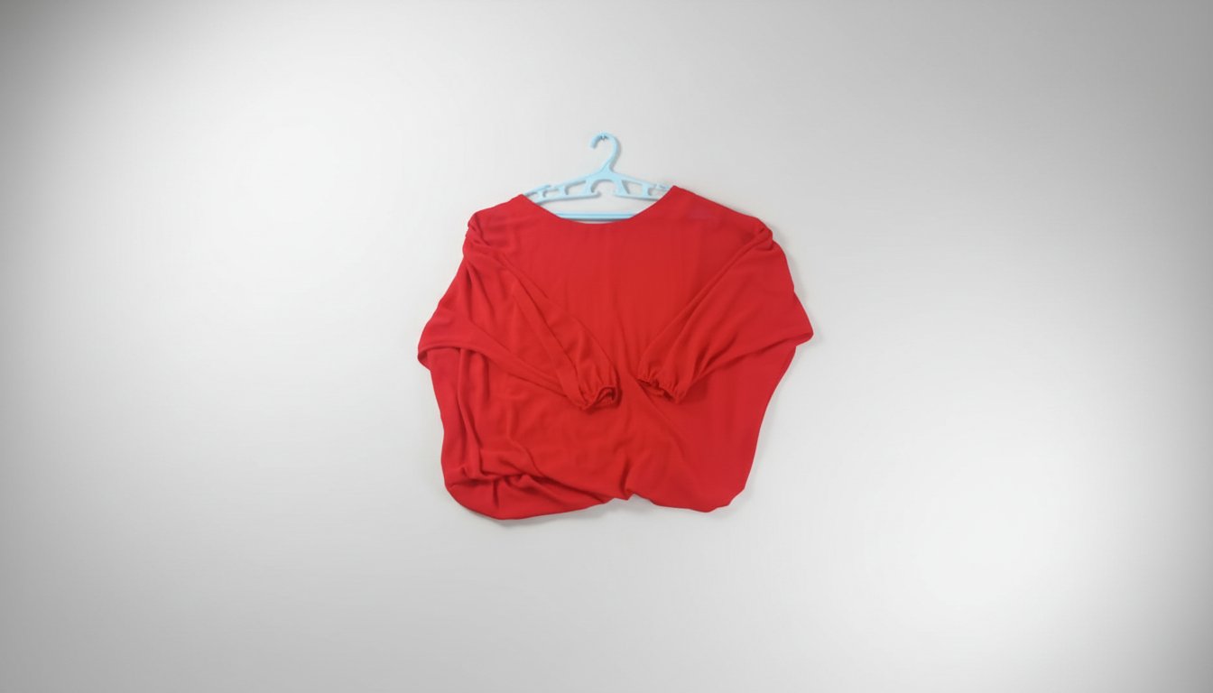 Blouse femme rouge - Made in Italy