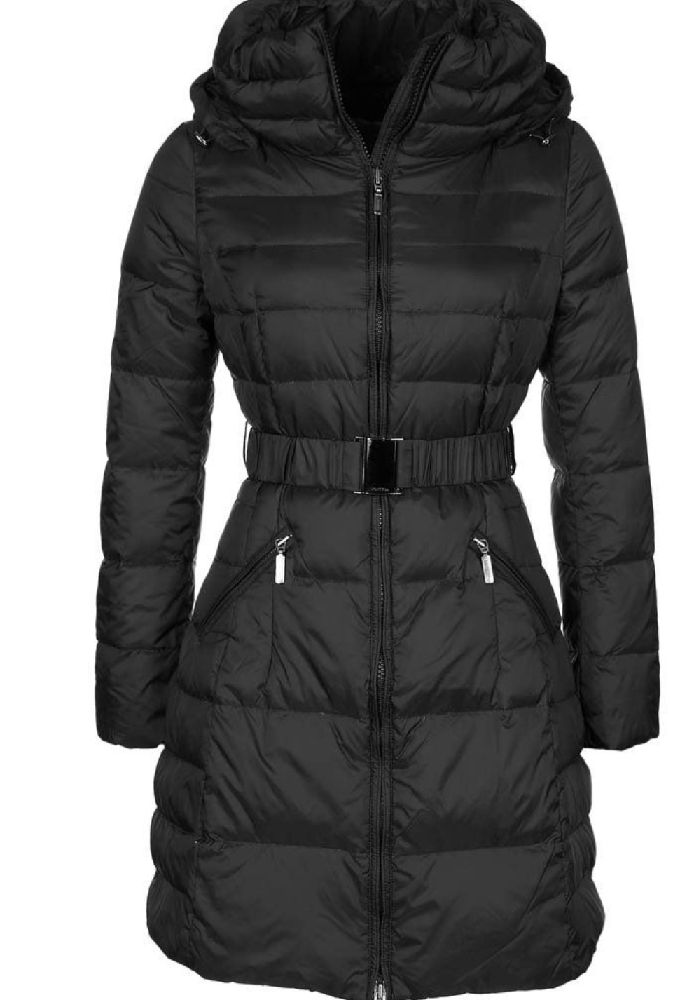 Manteau noir benetton ylabes 38/40
