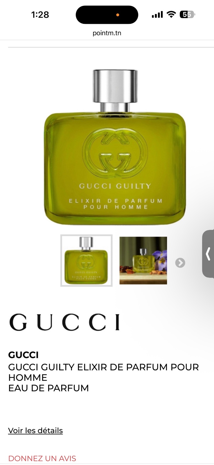 Parfum gucci guilty elixir 