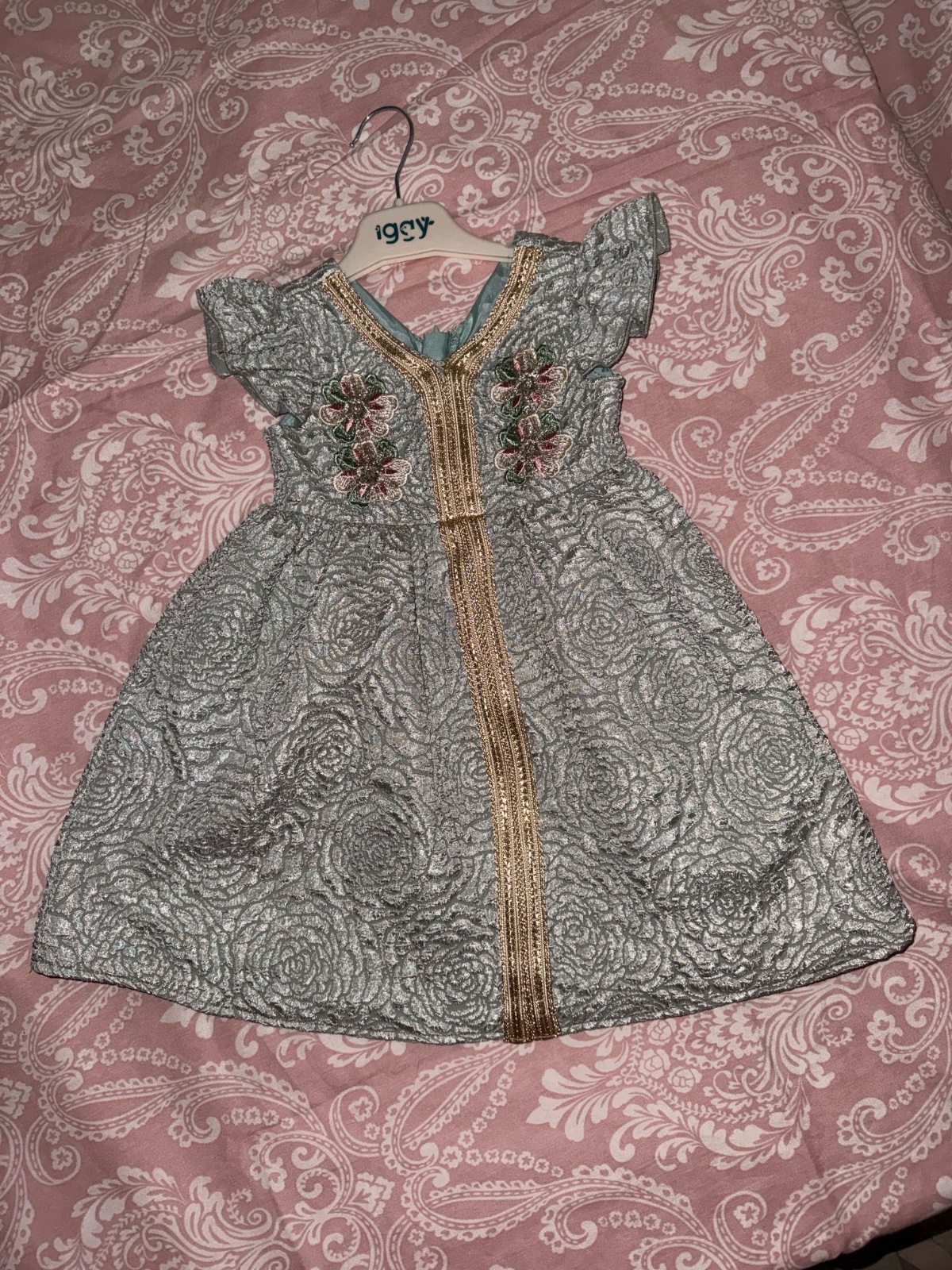 Robe traditionelle fille shein 