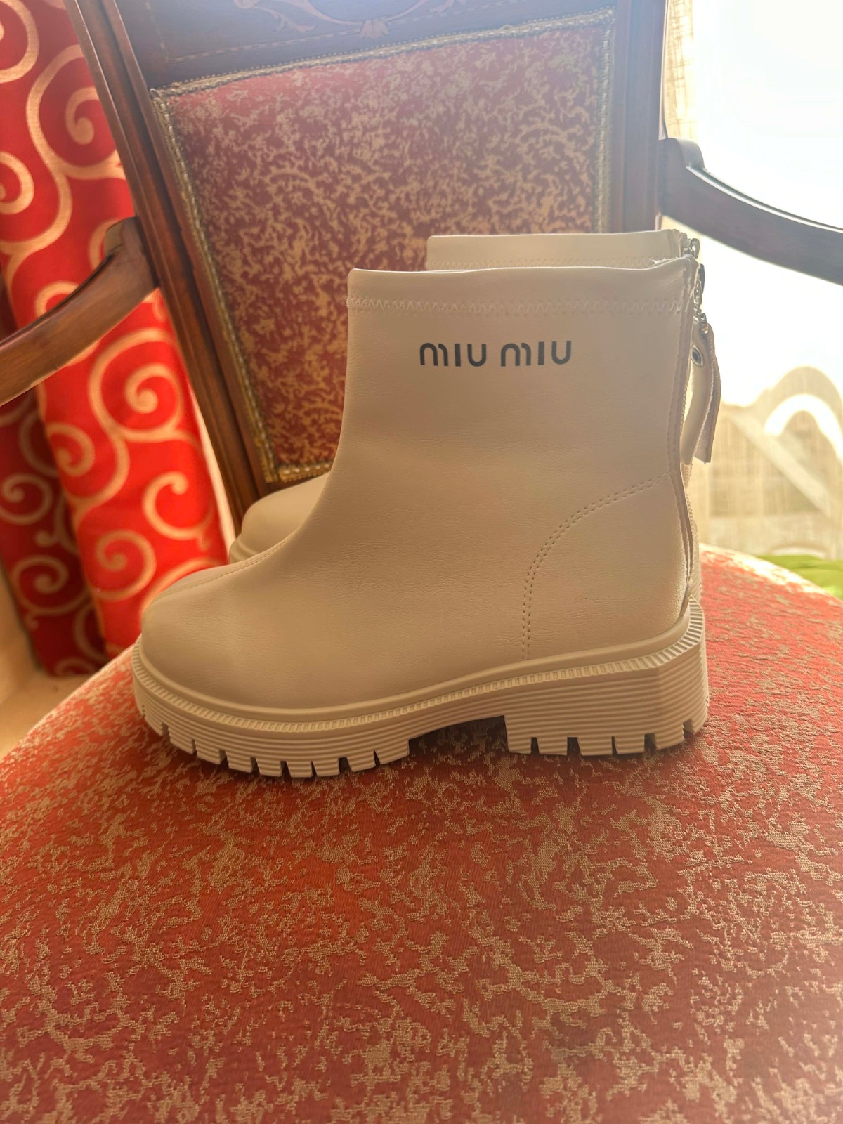 Botte beige 
