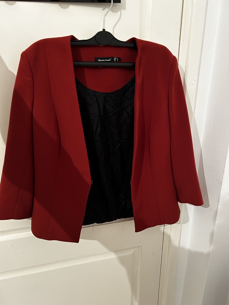 Veste Orange brûlée
