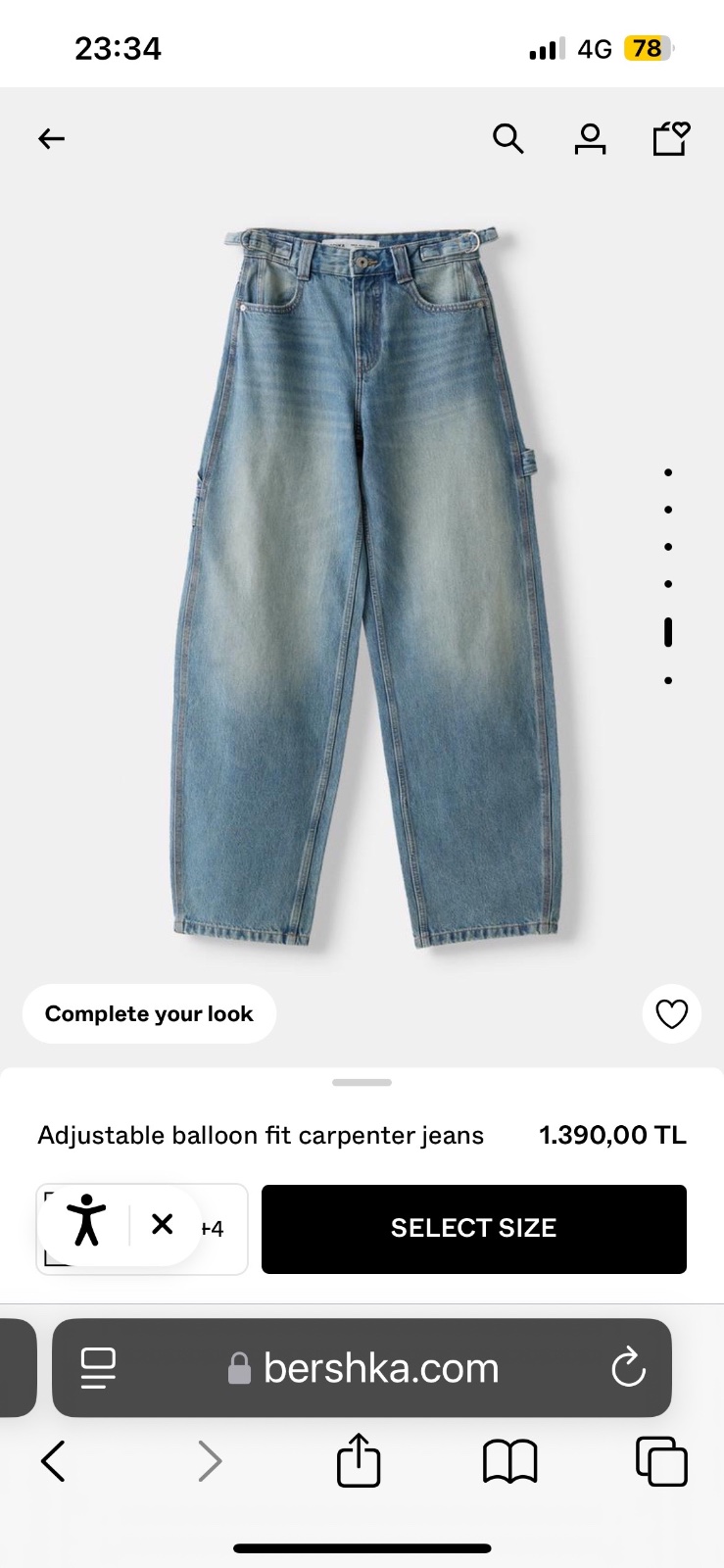 Ballon jeans