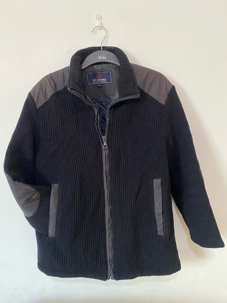 Veste Noire Zippée Ivy Oxford