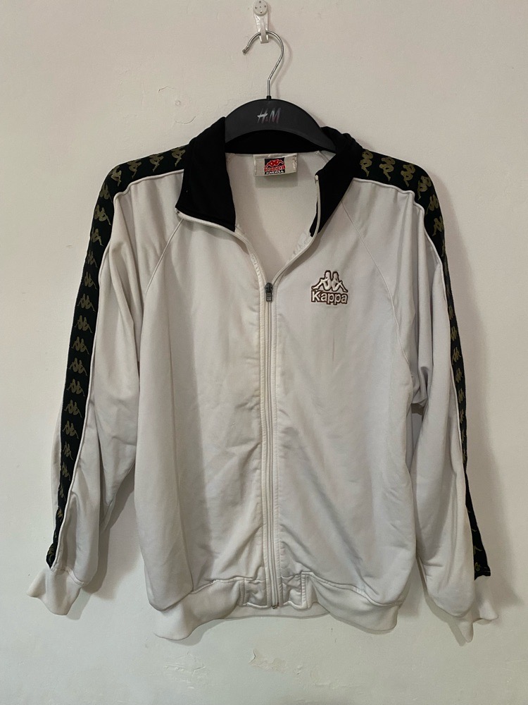 Veste Survêtement Kappa Blanche Vintage