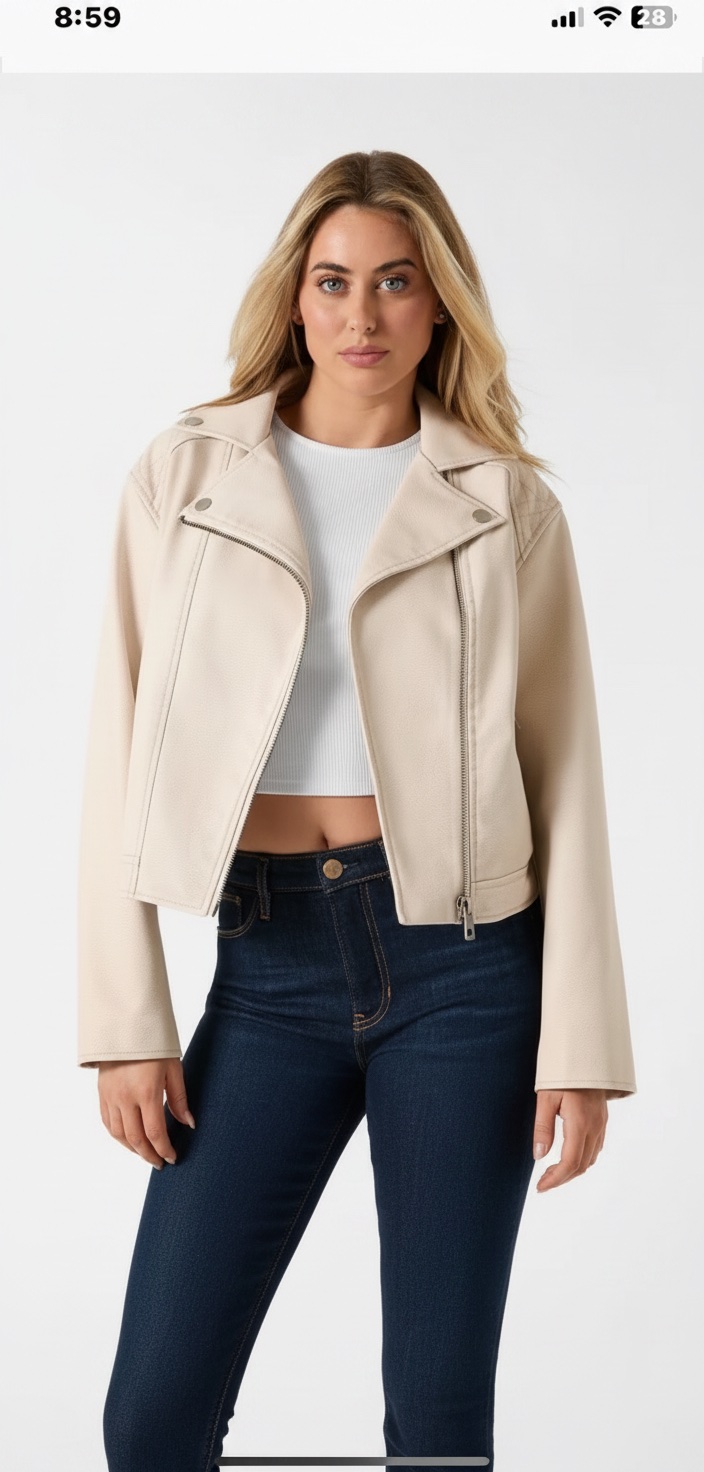 Zara Leather bike jacket