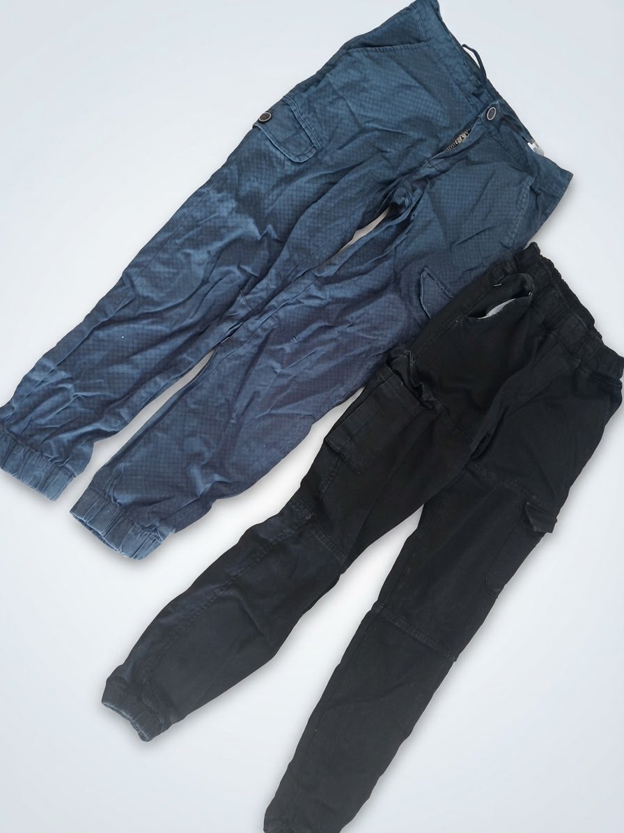 Lot pantalons cargo 
