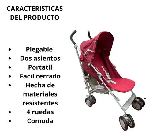 Poussette unisexe 