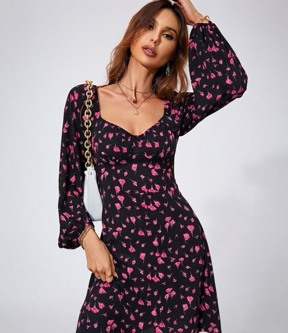 Robe fleuri
