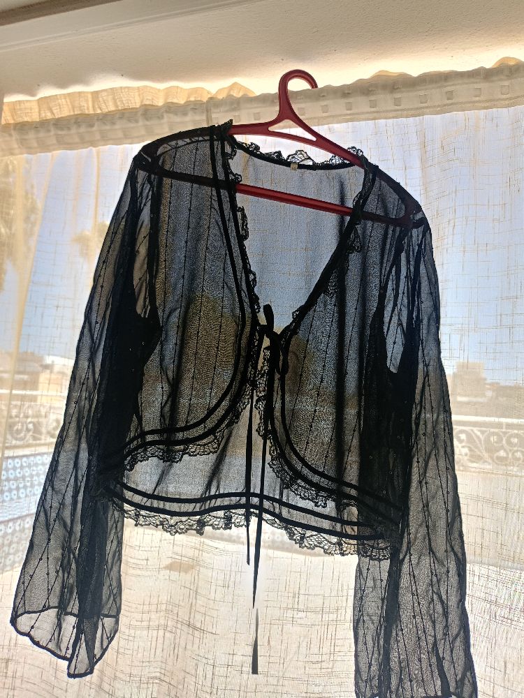 Veste transparente 