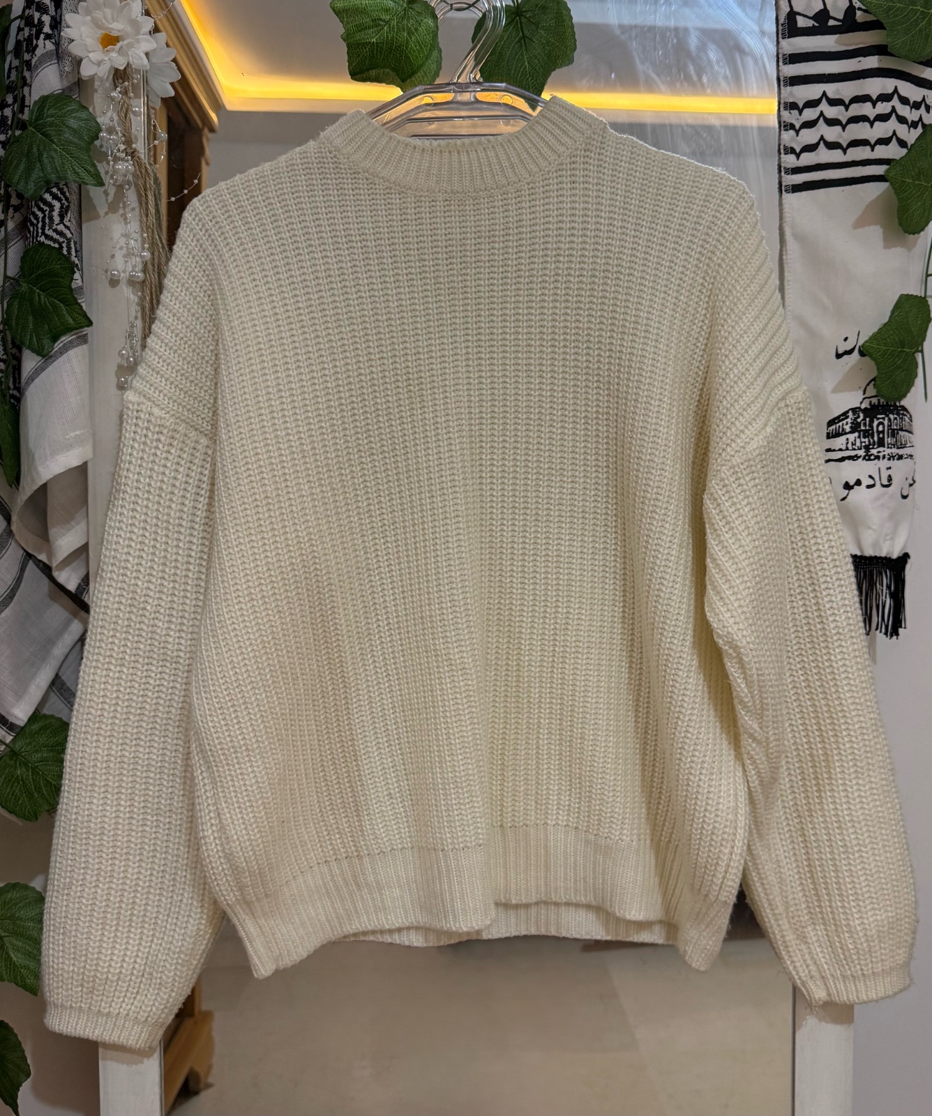 Pull blanc