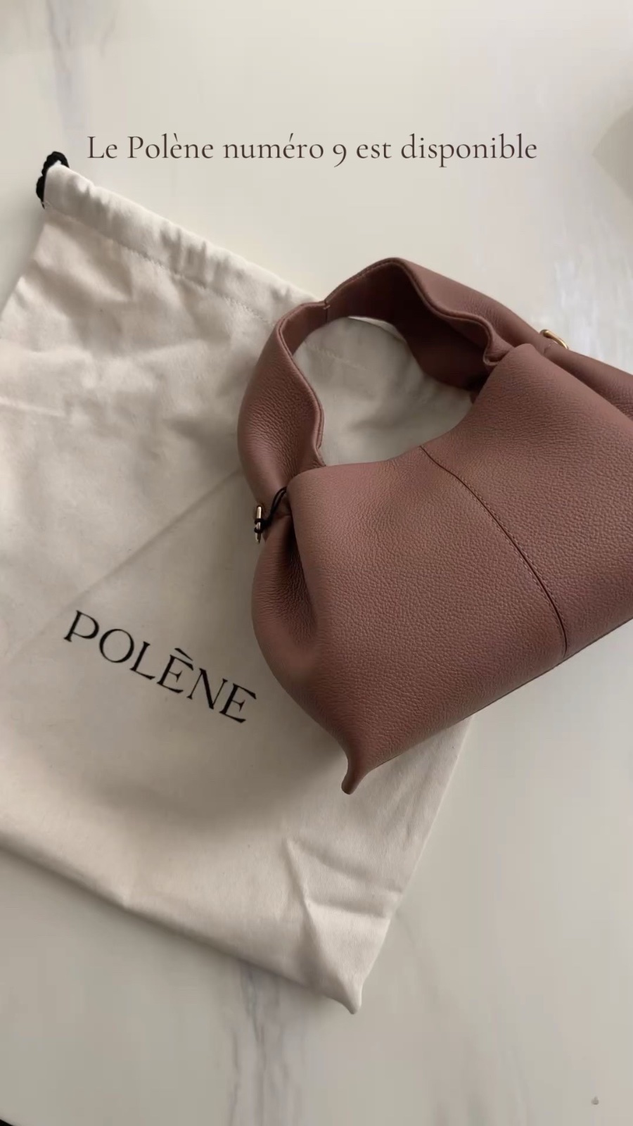 Sac à main Polène Authentique avec sa facture