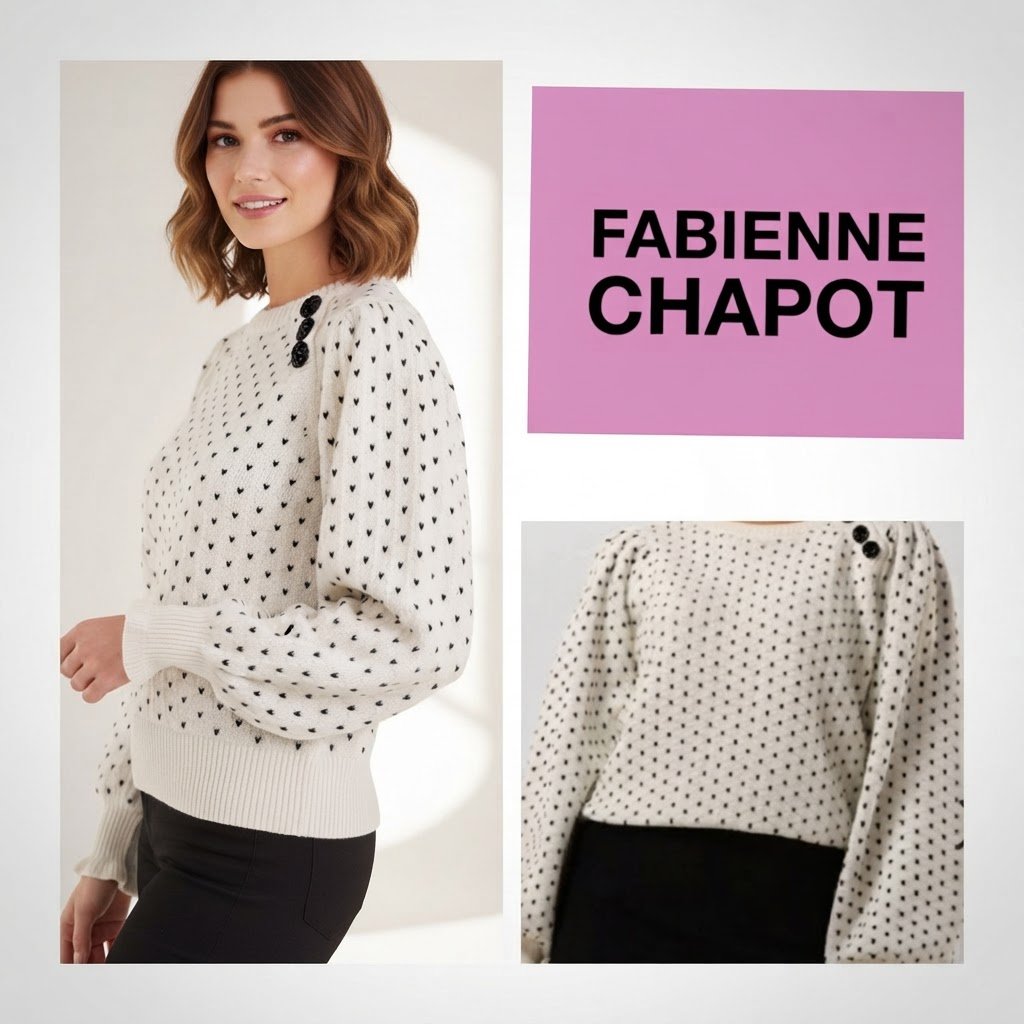 Pull Fabienne Chapot🖤🖤🖤🖤🖤
