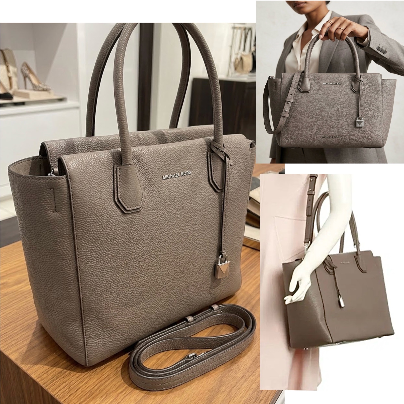 Sac à bandoulière cuir Mickel Kors❤️🌷🌹