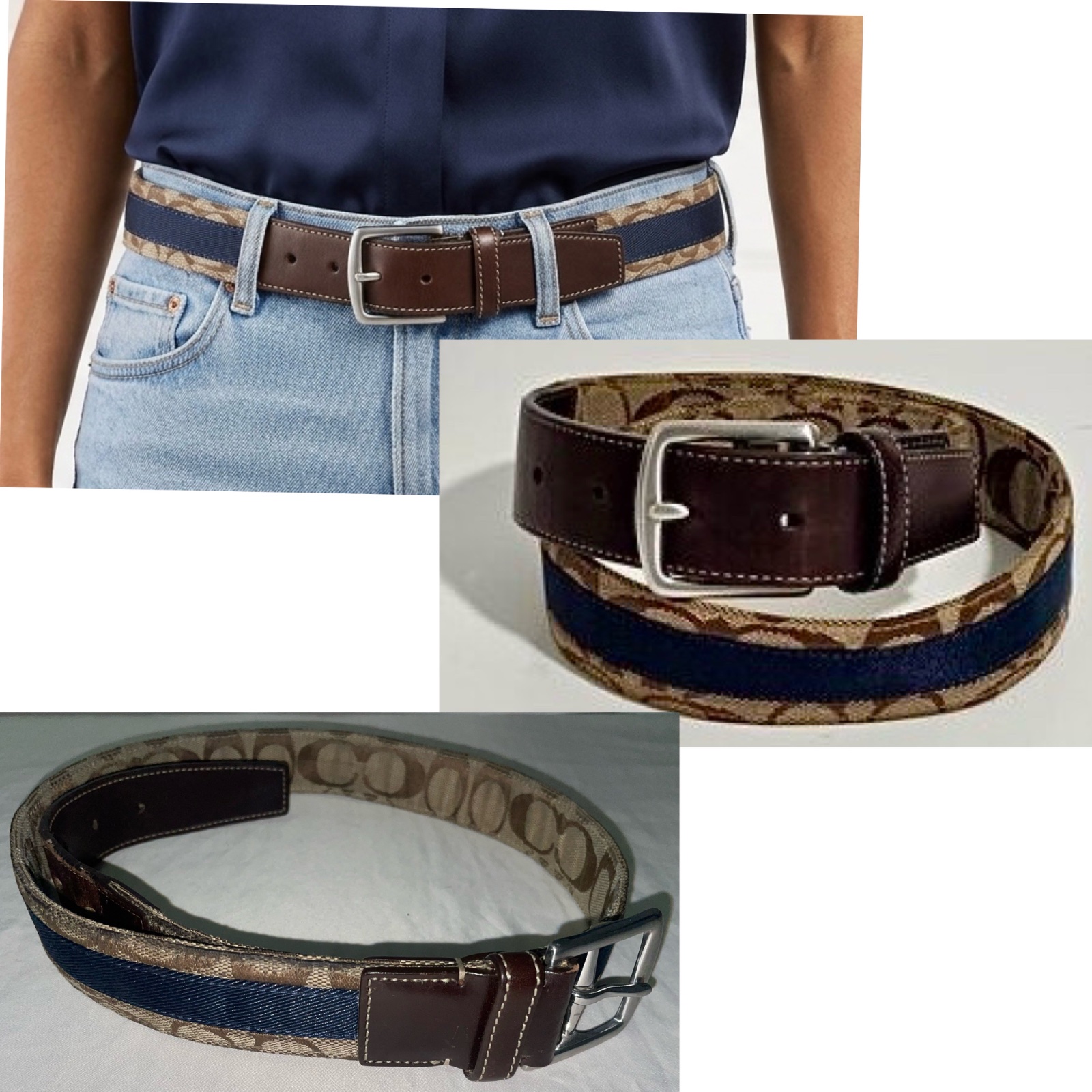 Ceinture Coach authentique❤️😍💖💖🎉🌷🌹.