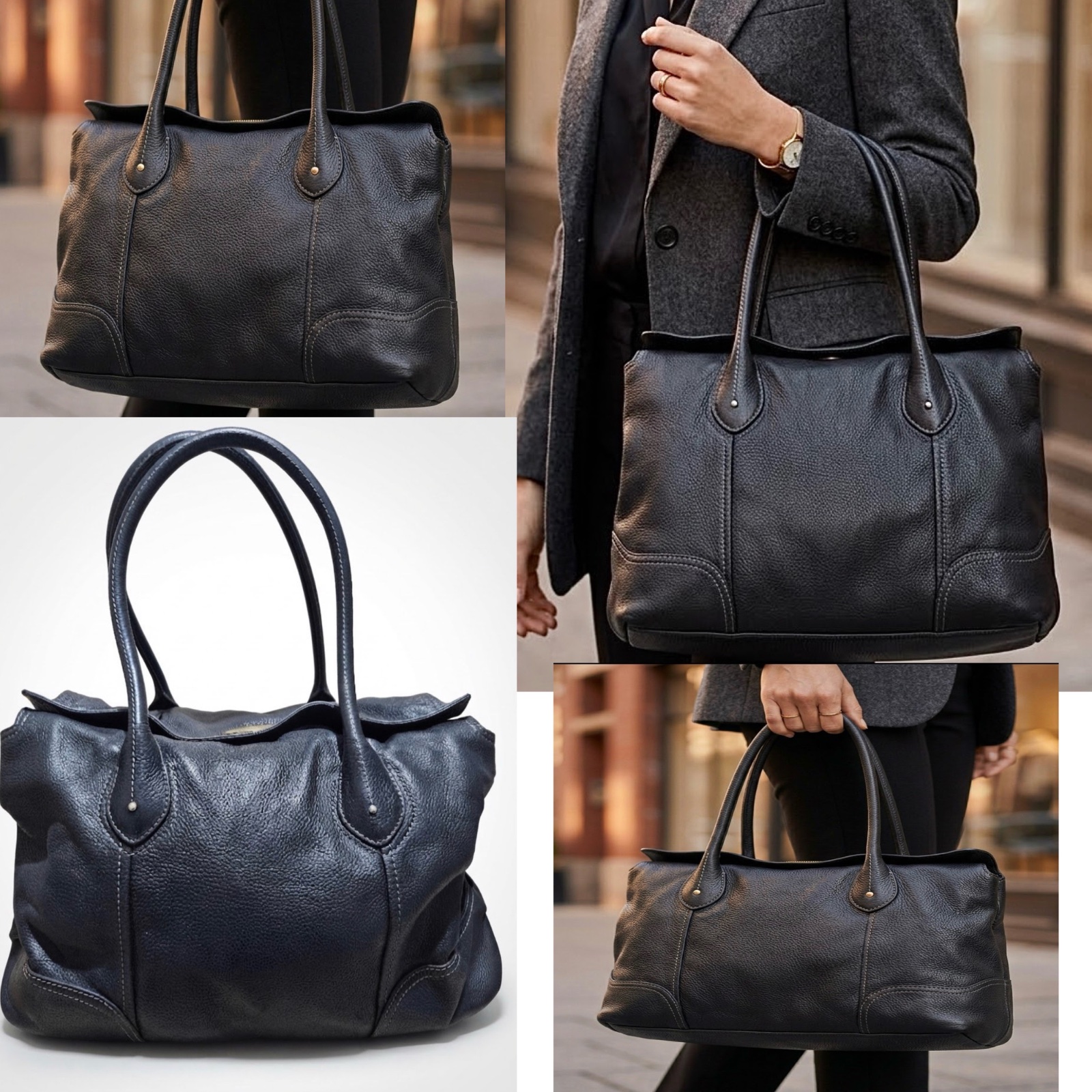 Sac à main en cuir véritable de Lancel 🌹🌷💕