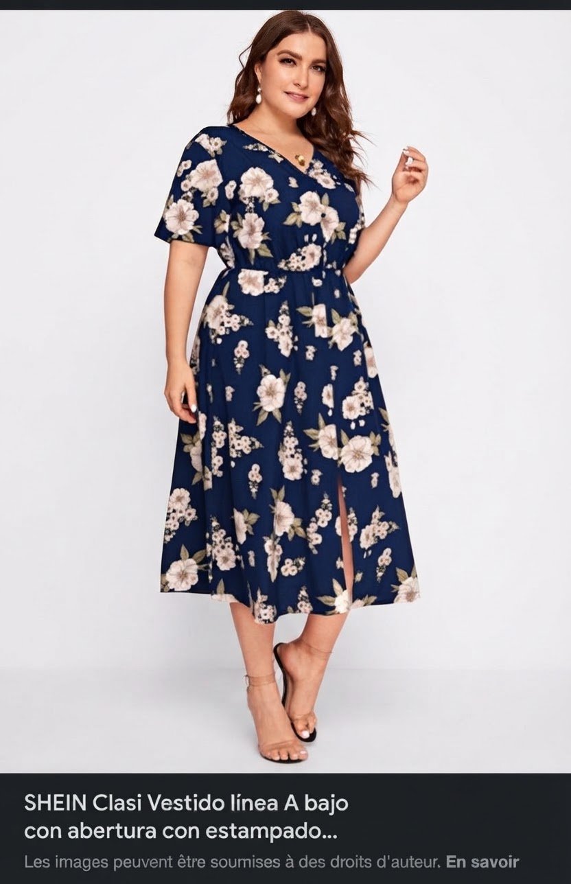 Sublime robe fleurie 🌹🌷❤️🎉