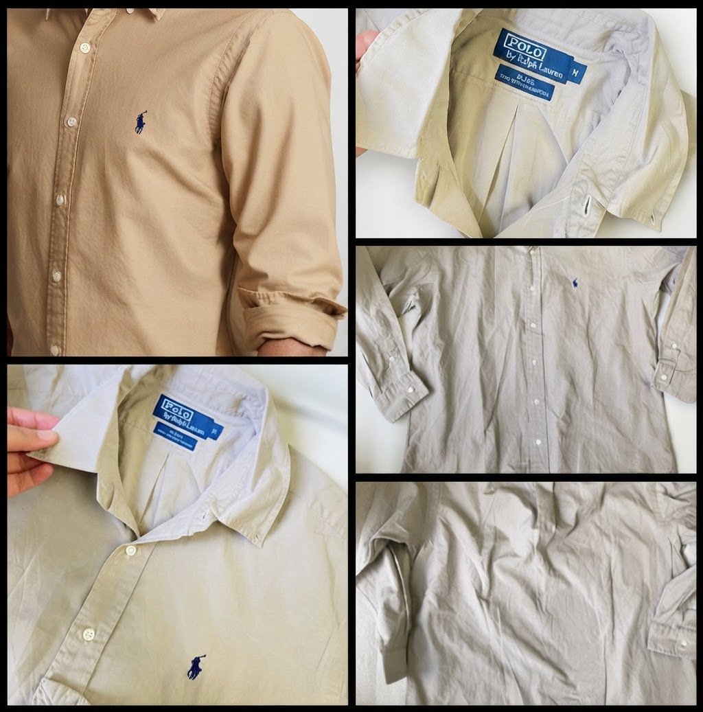 Chemise a logo Polo bleu de Ralph Lauren ..